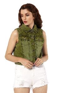 Ladies Sleeveless Jacket