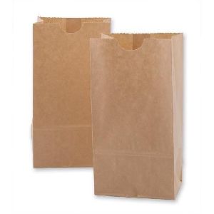 Plain Without Handle Paper Bags