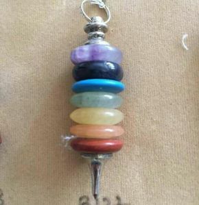 chakra round pendulum