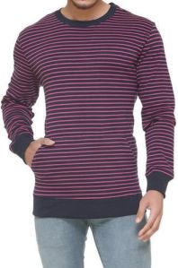 Trendy Striped Sweatshirt