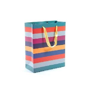 Multi Color Paper Carry Bag