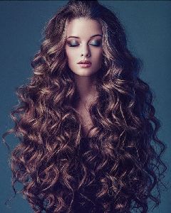 Long Curly Hair