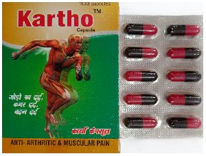 Kartho Ayurvedic Capsules: For Joint and Muscular Pain Relief