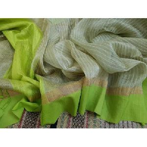 Green Matka Silk Pallu Saree