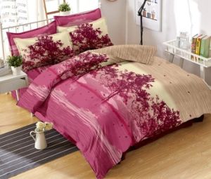 Satin Fabric Bed Sheet