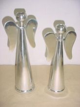 Christmas aluminium angle candle holder stand