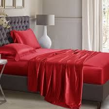 Red Bed Sheets