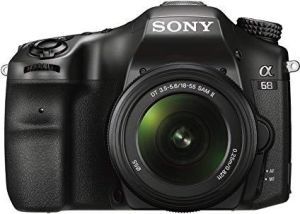 Sony A68 Body 18-55 mm Zoom Lens DSLR Camera