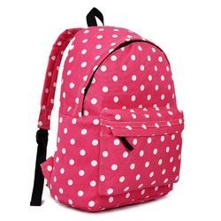Girls Nylon School Bag