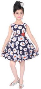 Round Neck Kids Frock