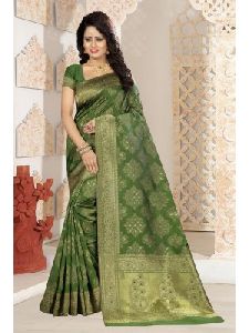 Silk Saree With Free Blouse