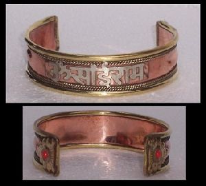 copper brass mounted Bracelet