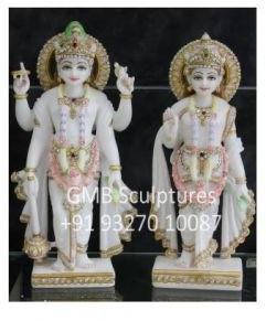 Marble Satya Narayana Bhagwan pair