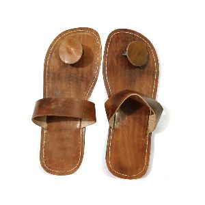 Unisex Leather Slippers