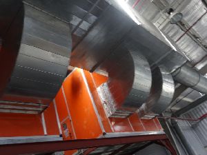 Industrial Hot Air Exhaust Ducting System