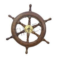 Wooden Ship Wheel