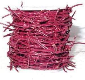 Leather Barbwire Cord, Fencing Leather Cord Jewelry and Handicraft