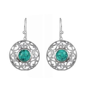 925 sterling silver jewelry gemstone earring