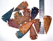 Wholesale Agate Arrowheads 2.5 to 3 Inches :Bulk Supplier of Agate Arrowehads