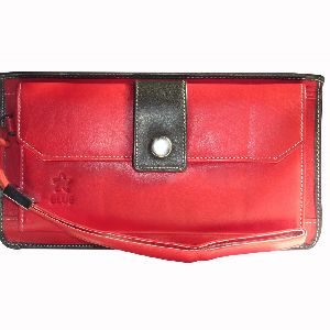 Ladies Leather Wrist Wallet Genuine Leather