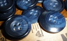 Sewing Horn Bone Buttons