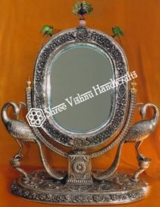 Silver Mirror Frame