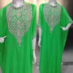 Green Kaftan Swarovski