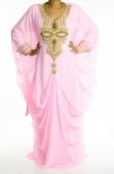 Soft Pink Swarovski Kaftan