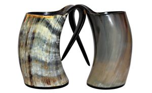 Unique Natural Drinking Horn Mugs