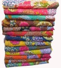 Tropical Kantha Quilt