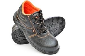 Black Steel Toe Oil Industrial Safety Shoes