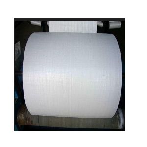 White Polypropylene Woven Fabric Roll