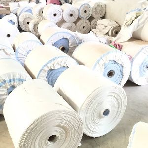 White PP Woven Sack Roll