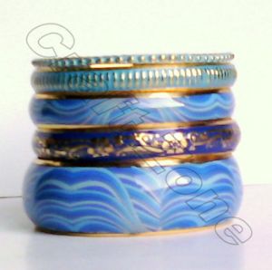 Wave Bangle Set