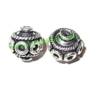 Silver Plated Fancy Beads