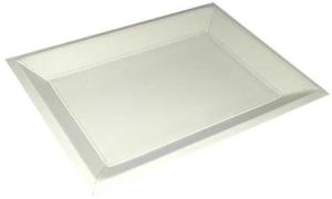 white serving tray