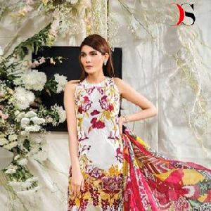 Latest Designer Cotton Embroidery Pakistani Indian Suits Women Dresses