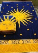 cotton sun rise printed Beach Towels, bath towel