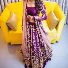 Designer Reception Wear Lehenga Cholis