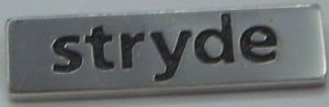 STRYDE INK FILLED LOGO PLATE