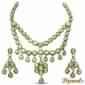 Polki Necklace Set Limbaria