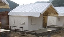 Waterproof resort tents