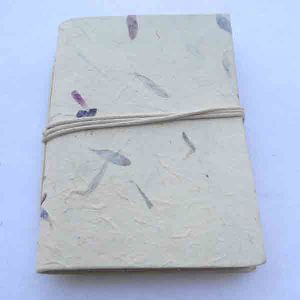 Soft cover garden lokta paper notebook