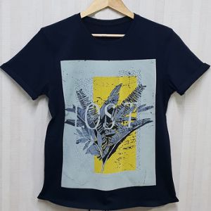 MEN T-SHIRT GARMENT STOCK LOTS DARK BLUE