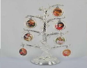 FAMILY TREE W/7 OVAL PHOTO FRAME