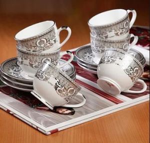 Gold & Platinum Series Cup & Saucer Sets