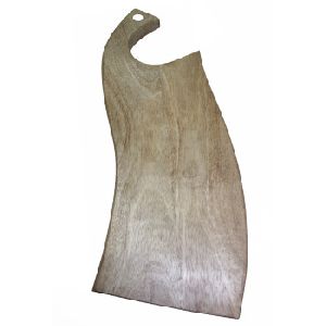 Wooden Cheese Cutting Board wave Design