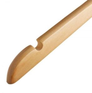 NOTCHES FOR WOODEN HANGERS