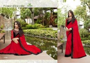 Nakshita Bamberg Georgette Embroidery Saree