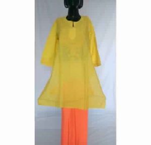 KIA SUNSHINE YELLOW COTTON KURTA